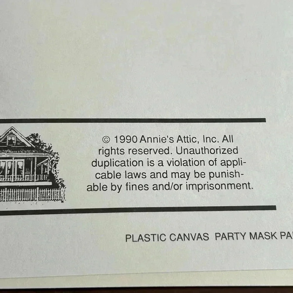 5/$25 plastic canvass ANNIE ATTIC embroidery craft book tutorial - Picture 7 of 8